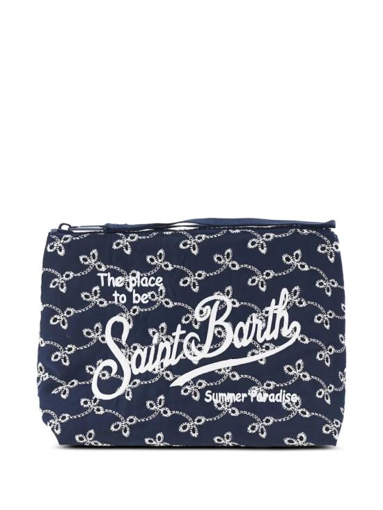 26SS 세인트바쓰 클러치/파우치 ALI0045 00560L COTTON MINI FLOWERS EMBRY 61 EMB