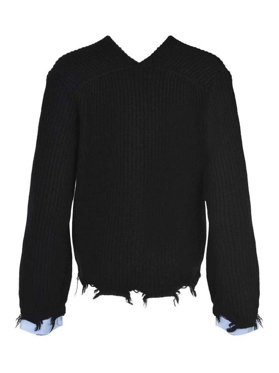 25FW 솔로트레 블라우스 M3F0008A99 Black - SOLOTRE