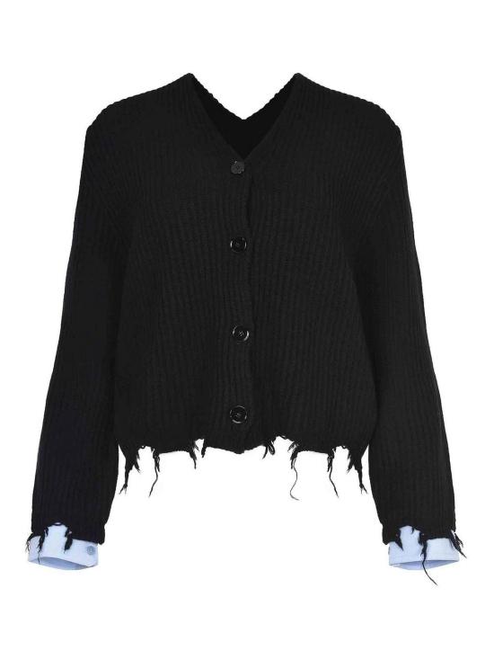 25FW 솔로트레 블라우스 M3F0008A99 Black