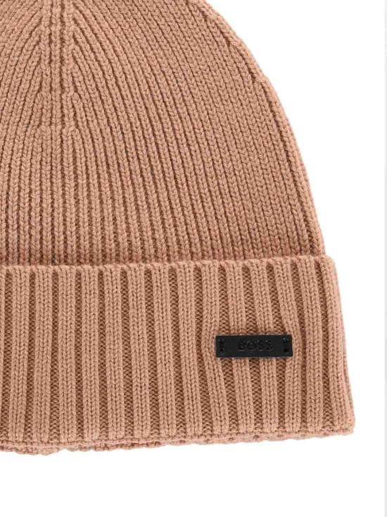 25FW 휴고보스 이어플랩 캡 504953061025085E18 Beige - HUGO BOSS