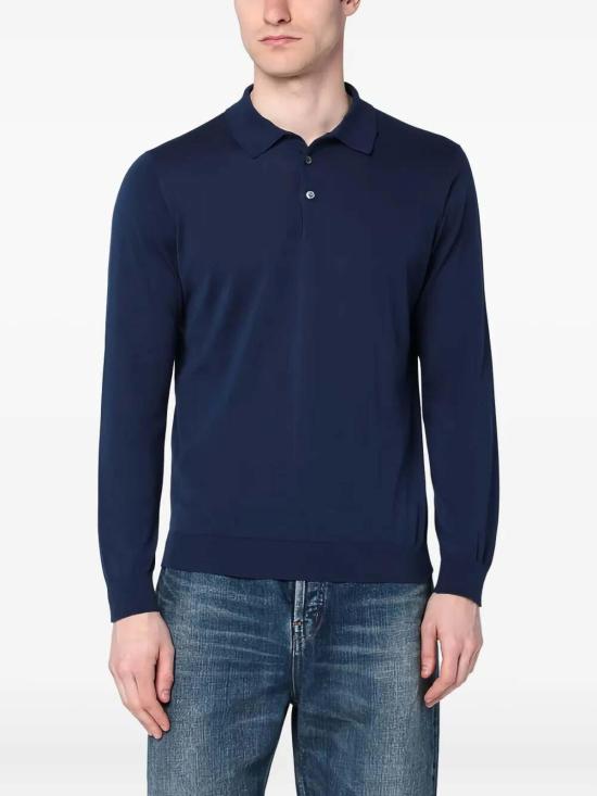 26SS 드루모어 폴로 티셔츠 D0GN214L770 Blue - DRUMOHR