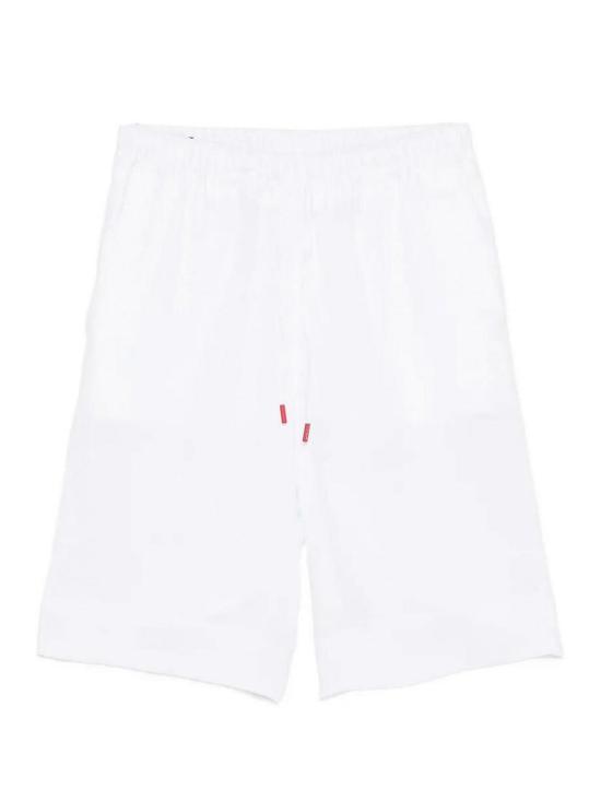 26SS 키톤 숏팬츠 UPN005H0969002002BIANCO White