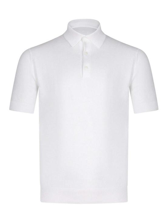 26SS 필리포 드 로렌티스 폴로 티셔츠 PL1MCSU12R005 White