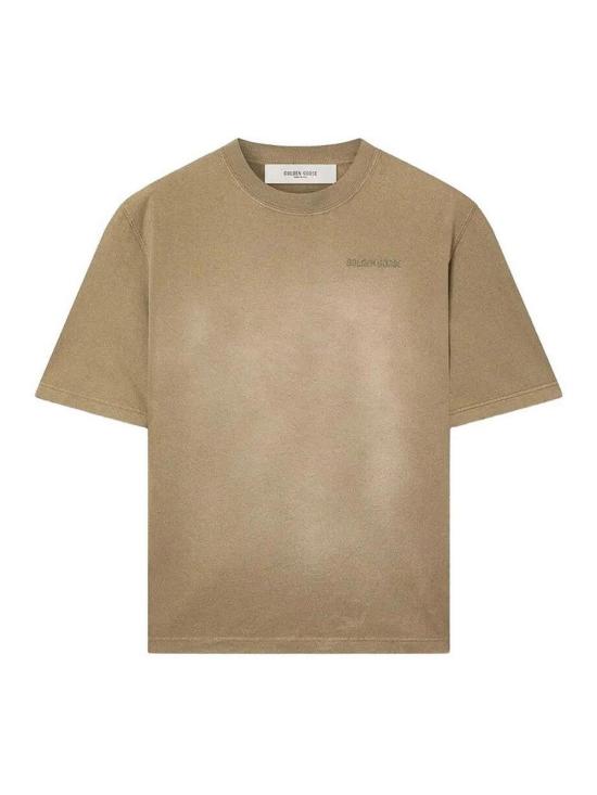 25FW 골든구스 반팔 티셔츠 GUP01873P00237915878 Beige