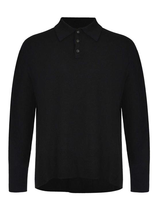 25FW 아토모 팩토리 폴로 티셔츠 D00012AFD16003 Black