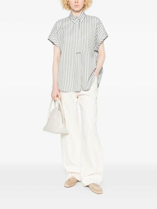 26SS 브루넬로 쿠치넬리 셔츠 MH744MP205C054 Green - BRUNELLO CUCINELLI