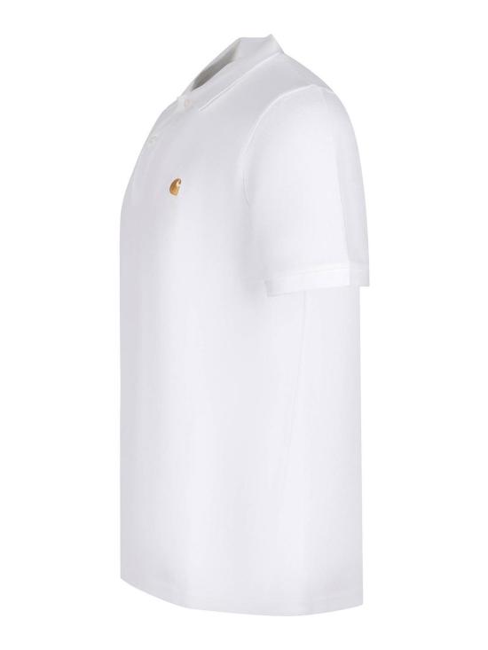 26SS 칼하트 숏슬리브 체이스 피케 폴로 I02380700RXX White - CARHARTT