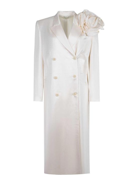25FW 마그다뷰트림 롱 원피스 122725CREAM Beige