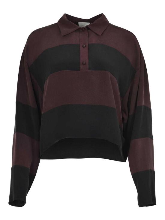 25FW 알리지 폴로 티셔츠 165201A5051UVNE Dark Red