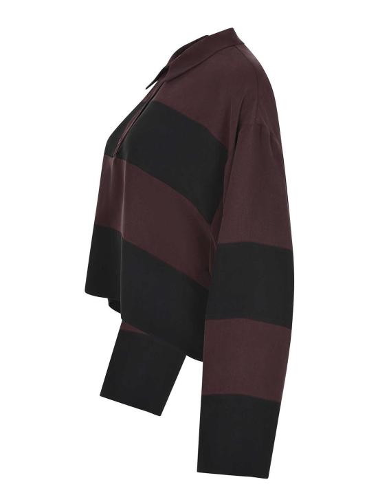 25FW 알리지 폴로 티셔츠 165201A5051UVNE Dark Red - ALYSI