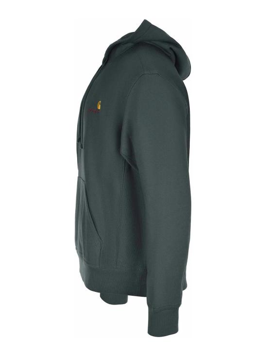 26SS 칼하트 후드 티셔츠 I0282793GHXX Dark Green - CARHARTT
