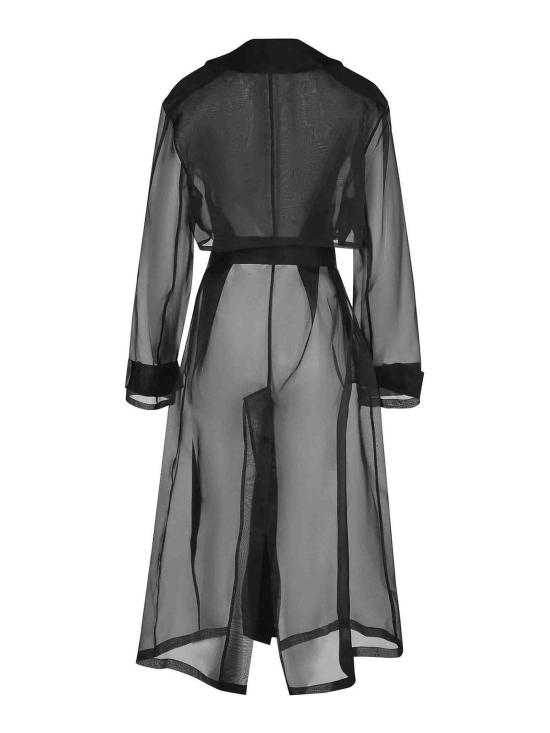 26SS 페데리카 토시 트렌치 코트 4010340929 Black - FEDERICA TOSI