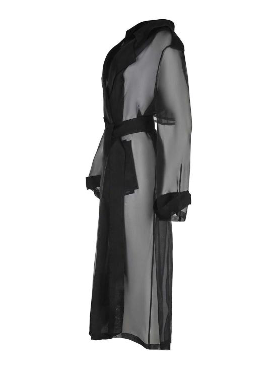 26SS 페데리카 토시 트렌치 코트 4010340929 Black - FEDERICA TOSI