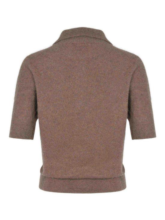 25FW 바니제 폴로 티셔츠 V56800VISONE Light Brown - VANISÉ