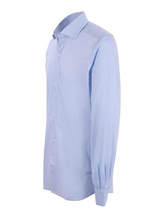 25FW 페이 긴팔 셔츠 NCMA151259SXPUU006 Light Blue - FAY