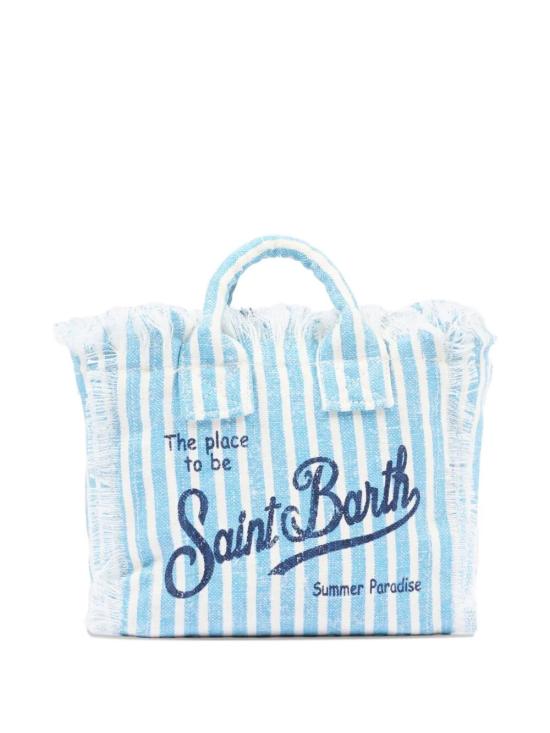 26SS 세인트바쓰 토트백 VAMI008 00398L LINEN STRIPES V 31 - MC2 SAINT BARTH