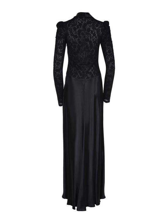 26SS 알베르타 페레티 롱 원피스 042016270555 Black - ALBERTA FERRETTI