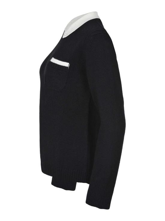 25FW 바니제 폴로 티셔츠 V54517NEROBURRO Black - VANISÉ