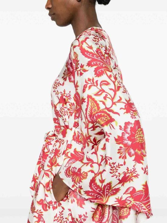 26SS 에트로 숏 원피스 WRHA0523AKH15X0808 White - ETRO