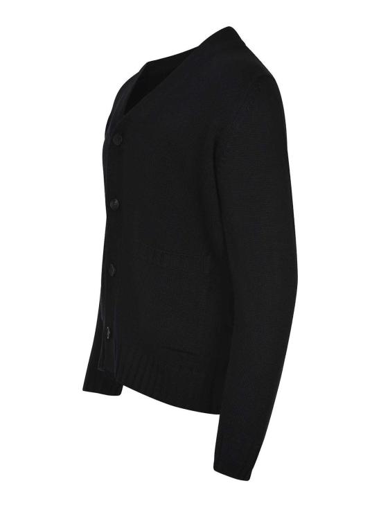 25FW 필리포 드 로렌티스 가디건 CB3MLTWM5R990 Black - FILIPPO DE LAURENTIIS