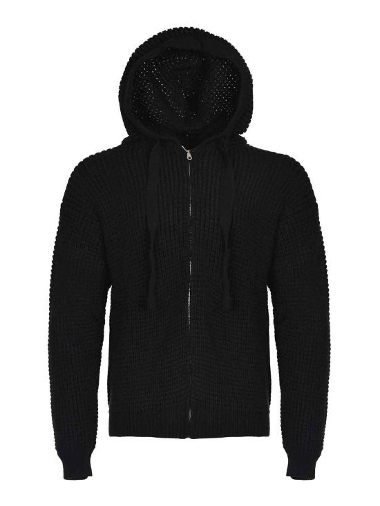 25FW 패밀리퍼스트 밀라노 후드 티셔츠 SWF2507BLACK Black - FAMILY FIRST MILANO