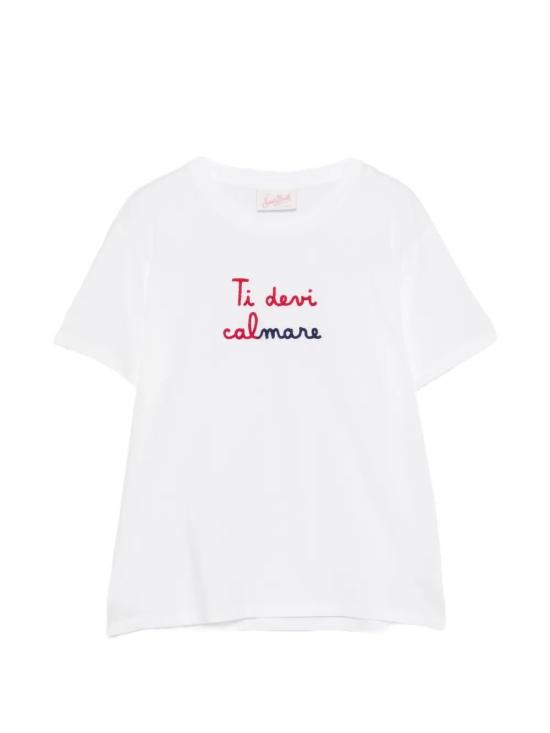 26SS 세인트바쓰 반팔 티셔츠 EMI0001 09164L CALMARE 01N EMB