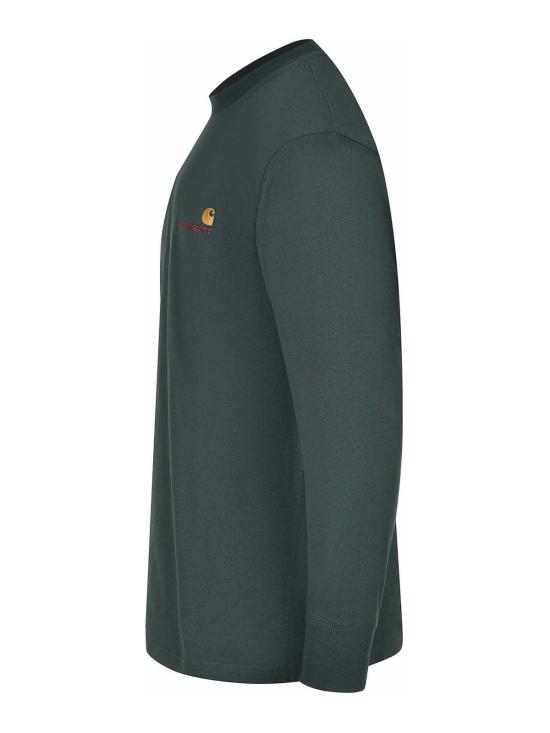 26SS 칼하트 긴팔 티셔츠 I0299553GHXX Dark Green - CARHARTT