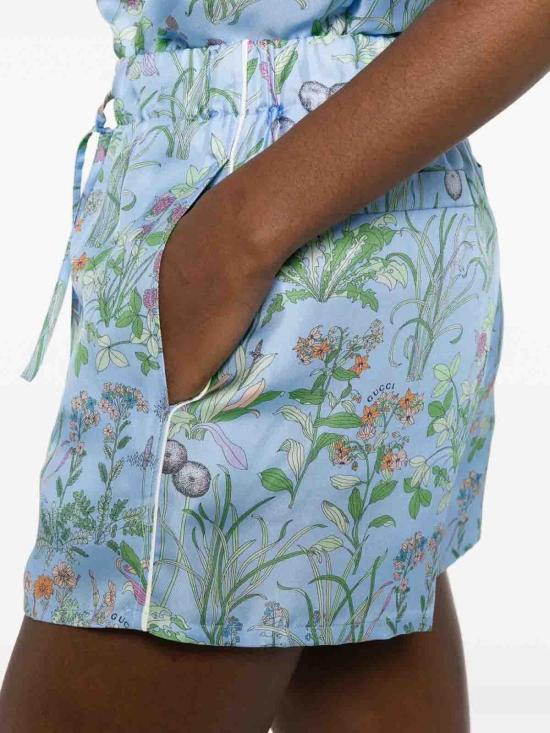 26SS 구찌 숏팬츠 856120ZAULE4340 Light Blue - GUCCI