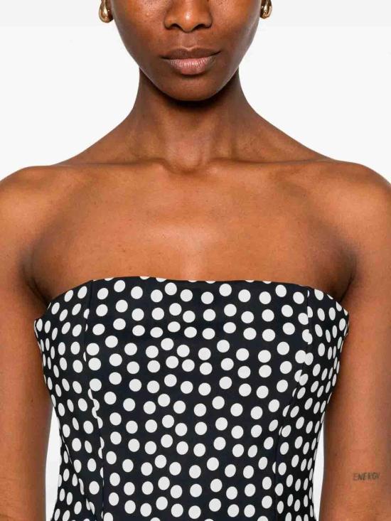 26SS 키아라보니 숏 원피스 ABCGAJASJESHZPSTT742 Black - CHIARA BONI