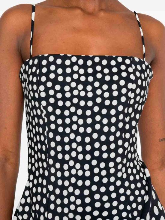 26SS 키아라보니 숏 원피스 ABCGAJASJESHZPSTT742 Black - CHIARA BONI