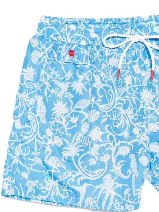 26SS 키톤 숏팬츠 UCOM010K0756H01003A Blue - KITON