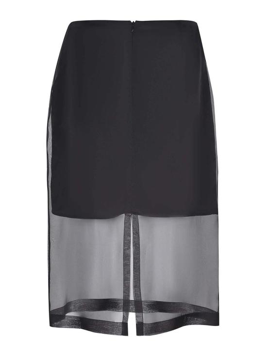 26SS 페데리카 토시 미디 스커트 4070440929 Black - FEDERICA TOSI