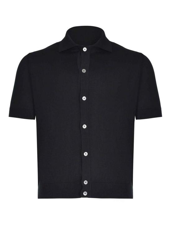 26SS 필리포 드 로렌티스 폴로 티셔츠 CA1MCSU12R990 Black