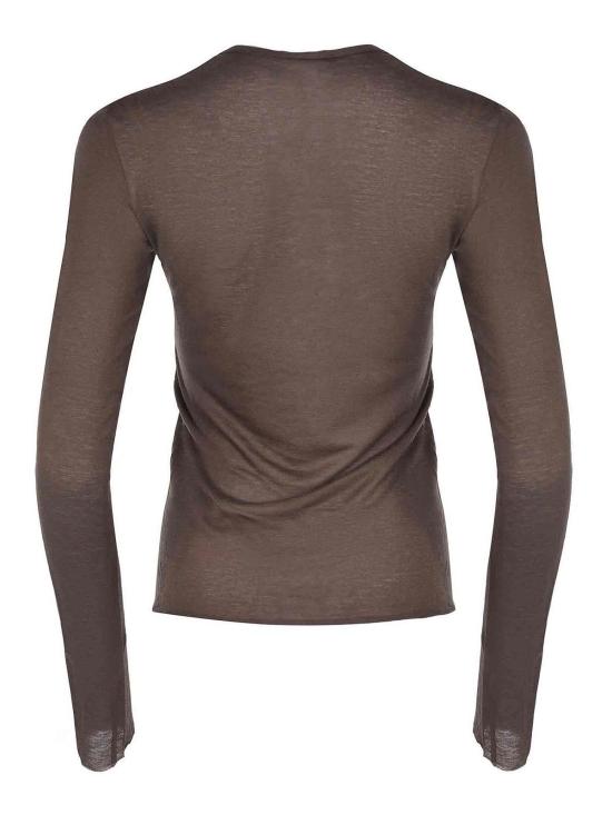 25FW 알리지 긴팔 티셔츠 165421A5023CHOCO Dark Brown - ALYSI