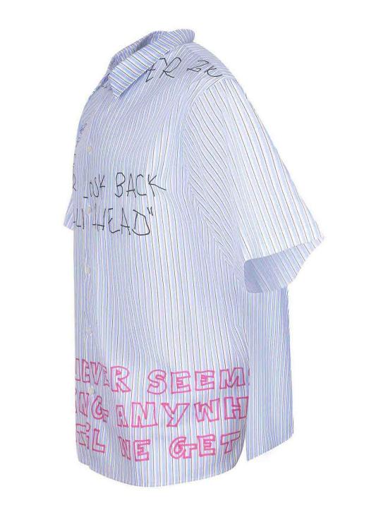 26SS 엠에스지엠 반팔 셔츠 4040ME17X26705584 Light Blue - MSGM