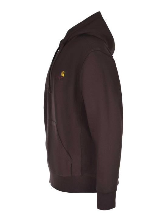 26SS 칼하트 후드 티셔츠 I02827933HXX Brown - CARHARTT