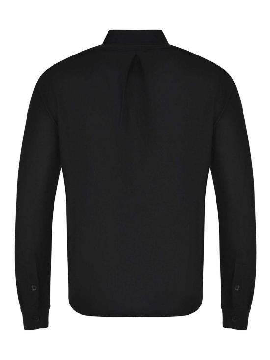 25FW 필리포 드 로렌티스 긴팔 셔츠 CAMLMILWCFELT990 Black - FILIPPO DE LAURENTIIS