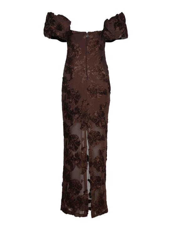 25FW 로테이트 바이 크리스텐슨 롱 원피스 1146322910BCR11402910 Brown - ROTATE BY BIRGERCHRISTENSEN