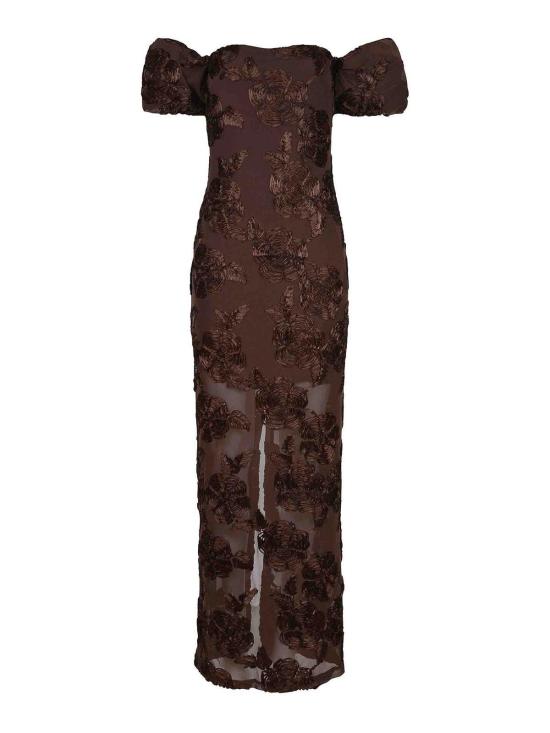 25FW 로테이트 바이 크리스텐슨 롱 원피스 1146322910BCR11402910 Brown
