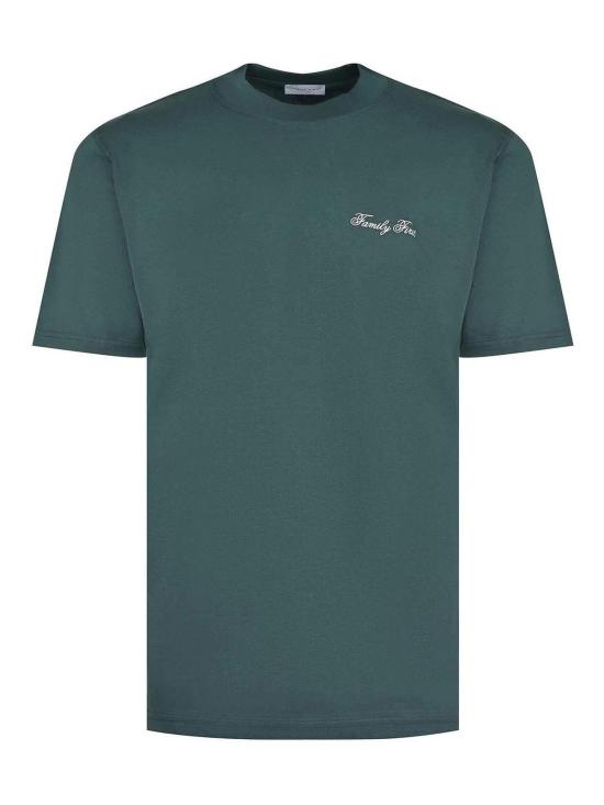 25FW 패밀리퍼스트 밀라노 반팔 티셔츠 TF2409GREEN Green
