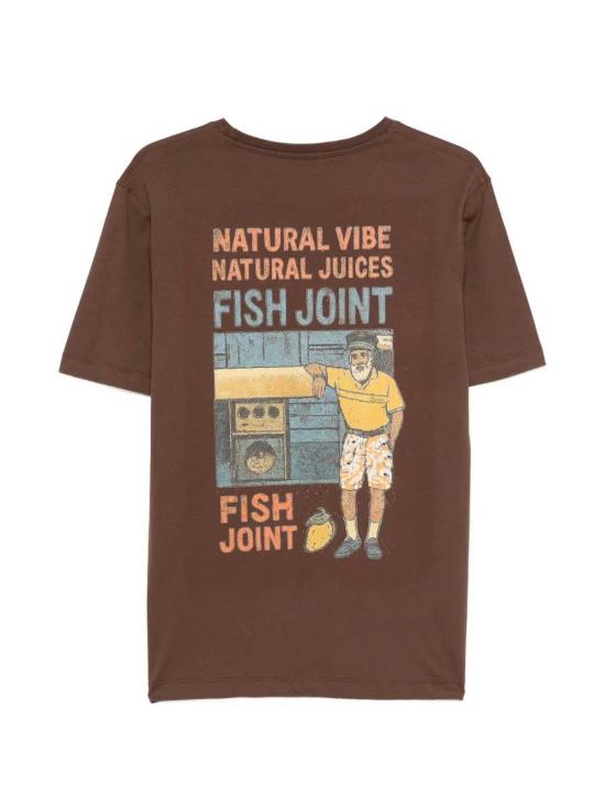 26SS 라니우스 반팔 티셔츠 S6LAMATH117920 Brown - LANEUS