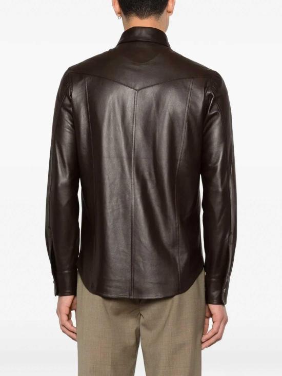 26SS 키레드 긴팔 셔츠 WTOTOW8350514 Dark Brown - KIRED