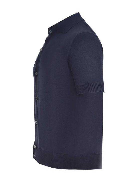 26SS 필리포 드 로렌티스 폴로 티셔츠 CA1MCSU12R891 Blue - FILIPPO DE LAURENTIIS