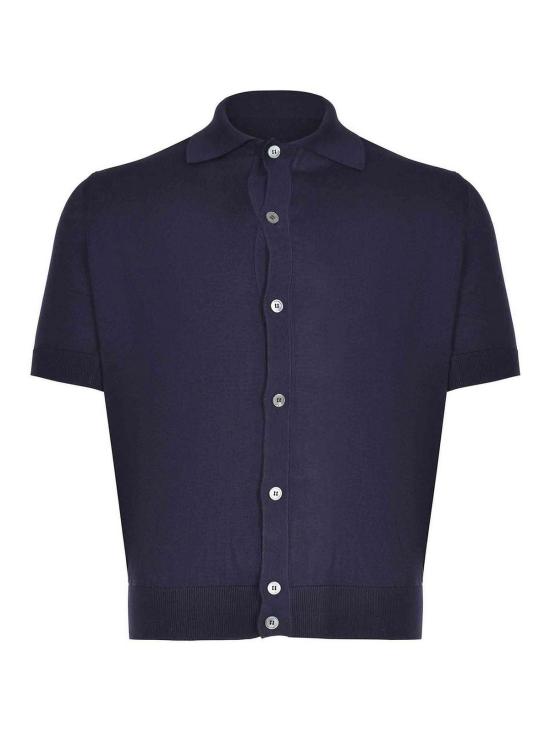 26SS 필리포 드 로렌티스 폴로 티셔츠 CA1MCSU12R891 Blue