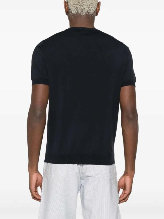 26SS 드루모어 반팔 티셔츠 D0GN100L795 Dark Blue - DRUMOHR