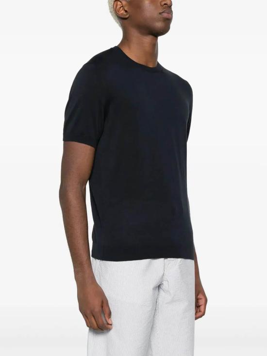 26SS 드루모어 반팔 티셔츠 D0GN100L795 Dark Blue - DRUMOHR