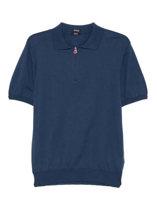 26SS 키톤 폴로 티셔츠 UMKX33Z187S00EBLU Blue