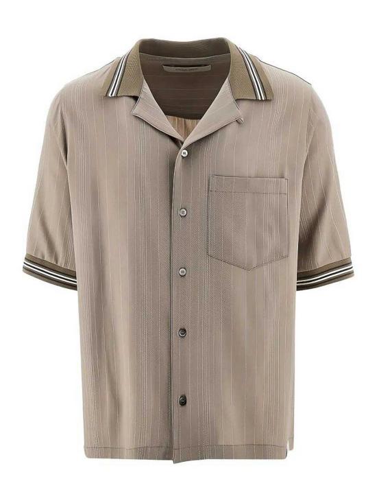 26SS 골든구스 반팔 셔츠 GMP02612P00232760398 Brown