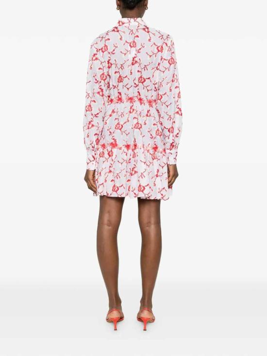 26SS 에르마노 설비노 숏 원피스 D484Q610YIYR4800 Red - ERMANNO SCERVINO