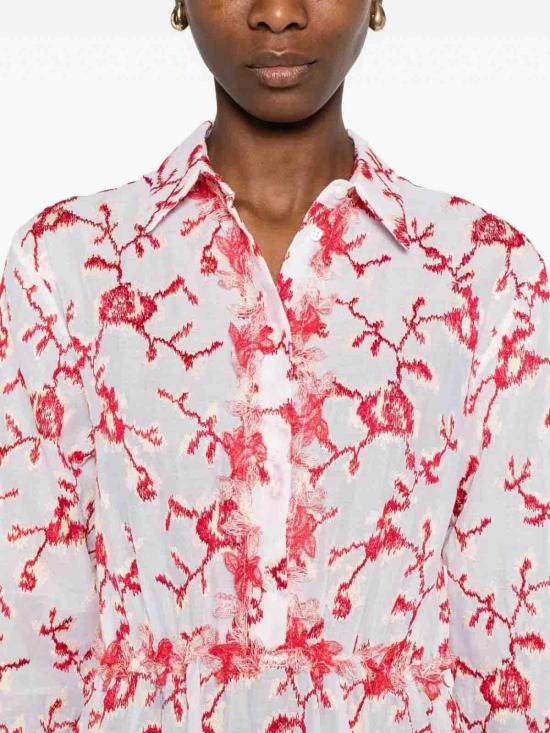 26SS 에르마노 설비노 숏 원피스 D484Q610YIYR4800 Red - ERMANNO SCERVINO